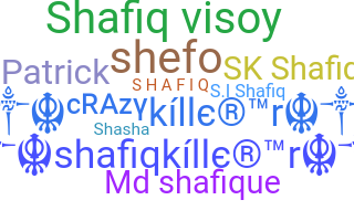 Nama panggilan - Shafiq