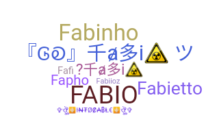 Nama panggilan - Fabio