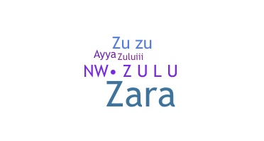 Nama panggilan - Zulu