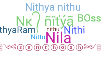 Nama panggilan - Nithya