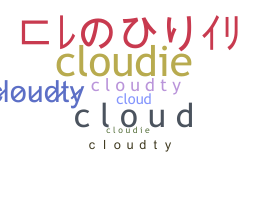 Nama panggilan - cloudty