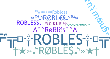Nama panggilan - Robles