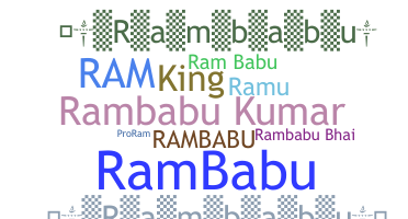 Nama panggilan - Rambabu