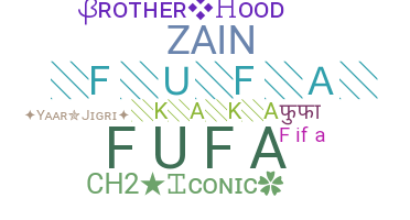 Nama panggilan - fufa