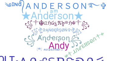 Nama panggilan - Anderson