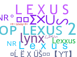 Nama panggilan - Lexus
