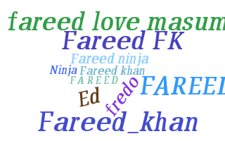 Nama panggilan - Fareed