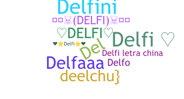 Nama panggilan - Delfi