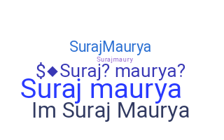 Nama panggilan - Surajmaurya