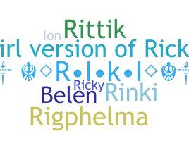 Nama panggilan - Rikki