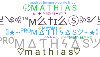Nama panggilan - Mathias