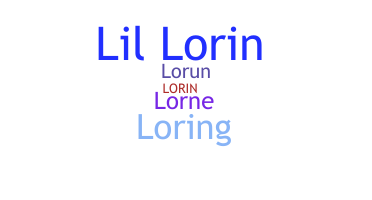 Nama panggilan - Lorin