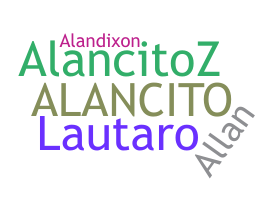 Nama panggilan - Alancito