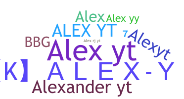 Nama panggilan - AlexYT