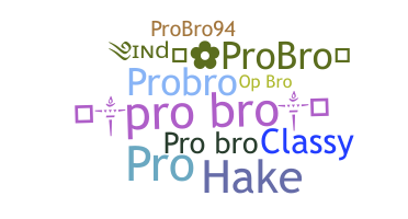 Nama panggilan - ProBro