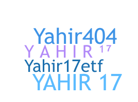 Nama panggilan - Yahir17
