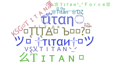 Nama panggilan - Titan