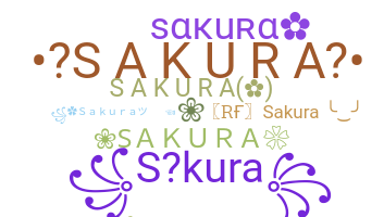 Nama panggilan - Sakura