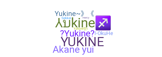 Nama panggilan - Yukine
