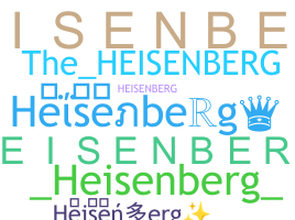 Nama panggilan - Heisenberg