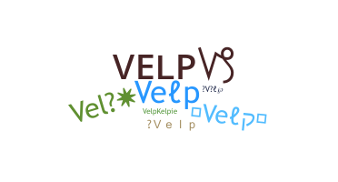 Nama panggilan - Velp