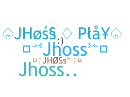 Nama panggilan - jhoss