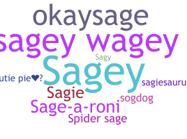 Nama panggilan - Sage