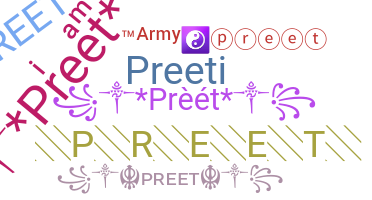 Nama panggilan - Preet
