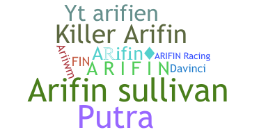 Nama panggilan - Arifin