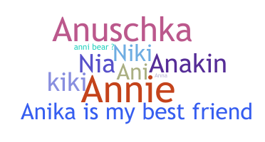 Nama panggilan - Anika