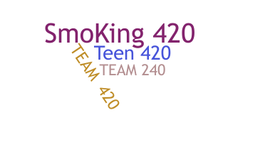 Nama panggilan - TEAM420