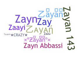 Nama panggilan - Zayan