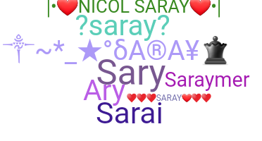 Nama panggilan - Saray