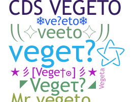 Nama panggilan - vegeto