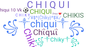 Nama panggilan - Chiqui