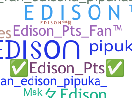 Nama panggilan - EdisonPts