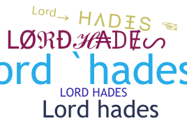 Nama panggilan - LordHades