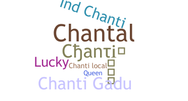 Nama panggilan - Chanti