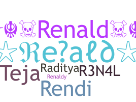Nama panggilan - Renald