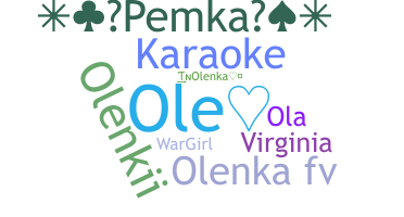 Nama panggilan - Olenka