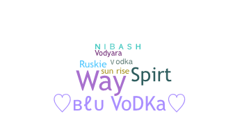 Nama panggilan - Vodka