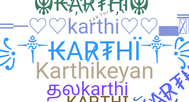 Nama panggilan - Karthi