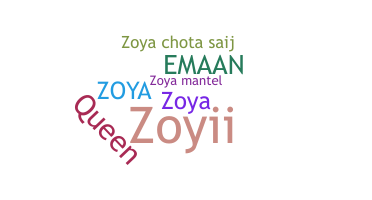 Nama panggilan - Zoyaa