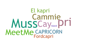 Nama panggilan - Capri