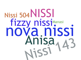 Nama panggilan - Nissi