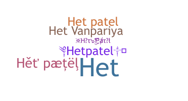 Nama panggilan - HetPatel