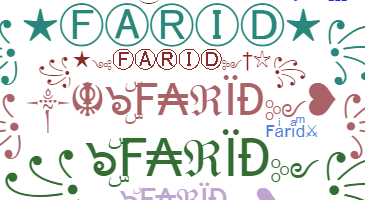 Nama panggilan - Farid