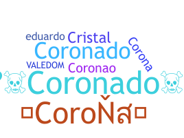 Nama panggilan - Coronado