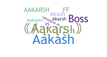 Nama panggilan - Aakarsh