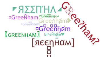 Nama panggilan - Greenham